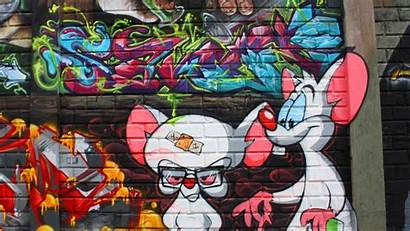Graffiti Cartoon Wallpapers 4k Wallpaperaccess Desktop Backgrounds