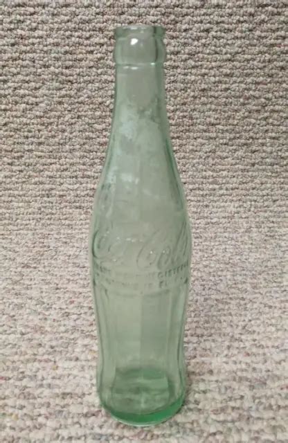 Vintage Coca Cola Bottle 1955 12 Ounce Green Glass 800 Picclick