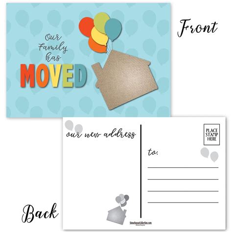 Weve Moved Postcards New Address Cards 40 Postcards