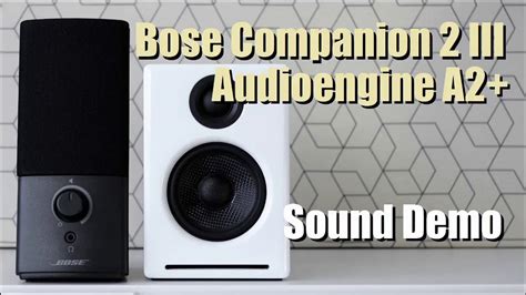 Audioengine a2+ speakers use audiophile grade ferro fluid cooled, silk dome tweeters with neodymium magnets. Bose Companion 2 Series III vs Audioengine A2+ || Sound ...