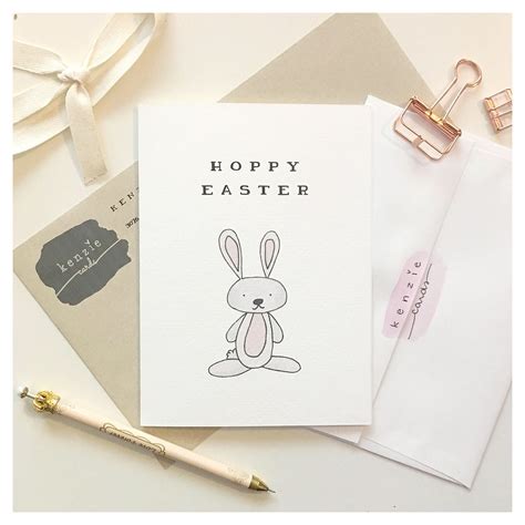 Hoppy Easter // easter card funny easter card cute card | Etsy | Funny easter cards, Easter ...
