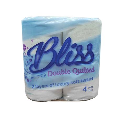 Bliss Double Quilted Toilet Tissue Apollo Janitorial Supplies Ltd