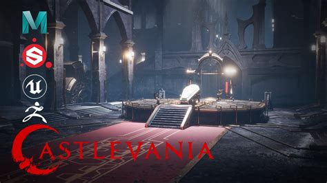 Alucards Coffin Castlevania Scene Showcase Ue4 Youtube