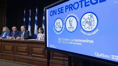 Covid 19 Québec Déclare Létat Durgence Sanitaire Coronavirus