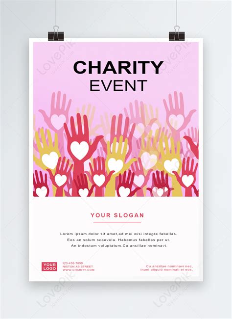 Charity Event Poster Template Imagepicture Free Download 464943957