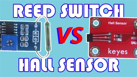 Arduino Basics How To Use Magnetic Sensors Reed Switch Vs Hall Sensor