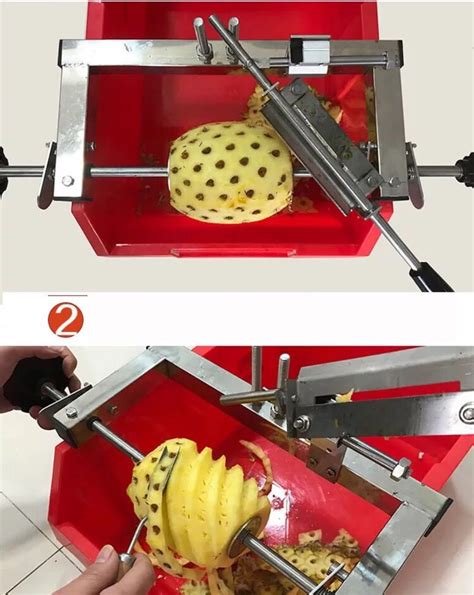 2021 Manual Pineapple Peeling Machine Stainless Steel Commercial