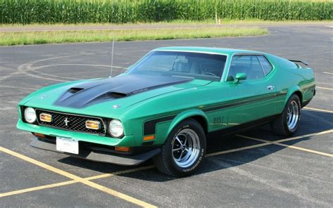 Highest Optioned 1971 Ford Mustang Mach 1 429 Scj Drag Pack Barn Finds