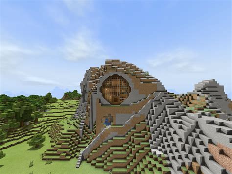 Minecraft House In Hill Ideas Minecraft Land