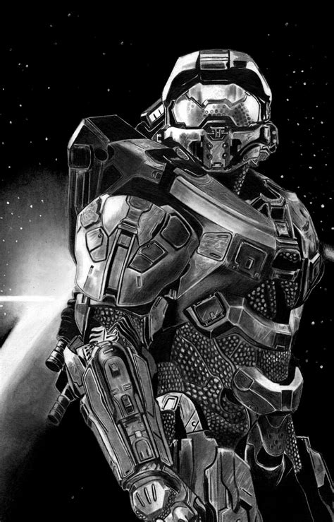 Cool Drawings Of Halo