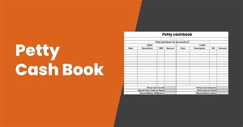 What Is Petty Cash Book Petty Cash Book Format