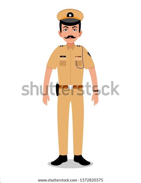 Indian Police Cartoon Photos And Images And Pictures Shutterstock