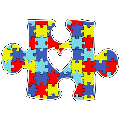 Prattdesigngroup Autism Puzzle Piece Colors