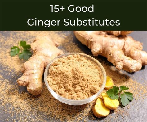 15 good ginger substitutes chef s pencil
