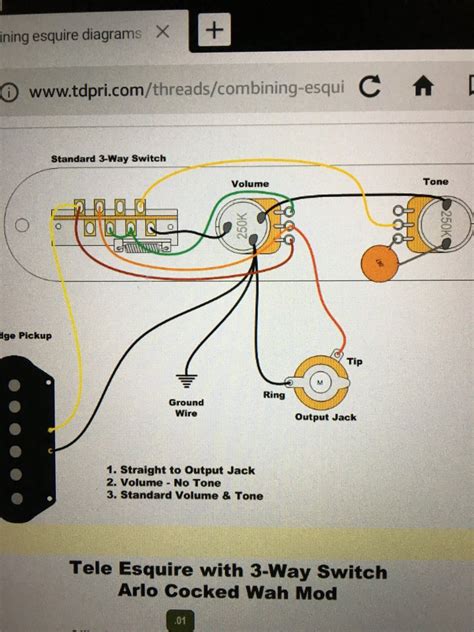 Anyone know how to wiring up a mike eldred esquire wiring. Esquire Wiring Schematic - Wiring Diagram & Schemas