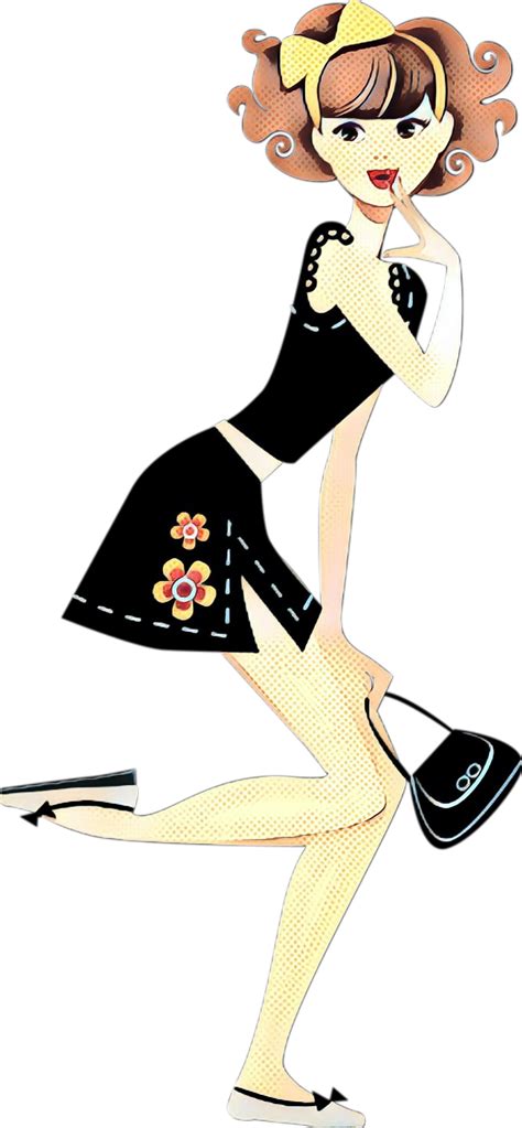 Illustration Clip Art Pin Up Girl Shoe Character Png Download 799