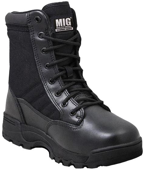 Mens Combat Police Military Patrol Boots Police Discount Offers