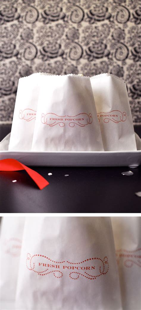 5 Cool And Free Popcorn Bag Templates Shelterness