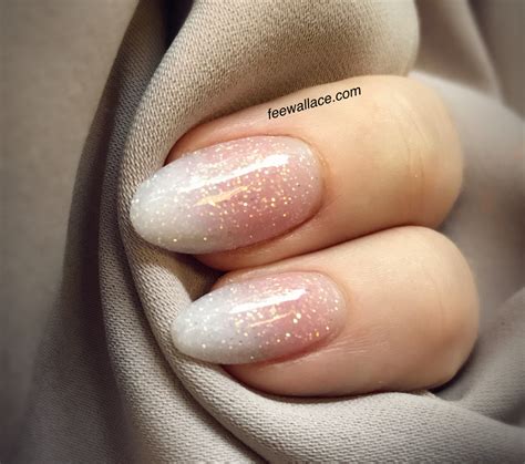 Ombre Nails With Glitter A Trendy And Sparkly Manicure