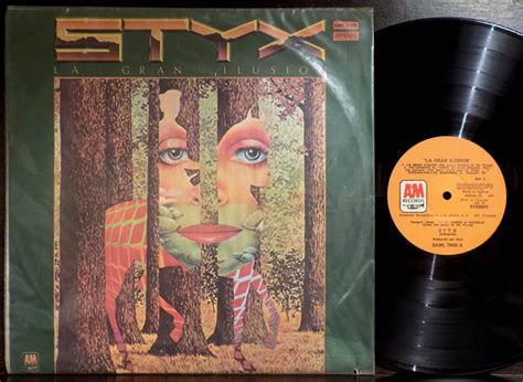 Styx La Gran Ilusión The Grand Illusion 1977 Monarch Press Vinyl