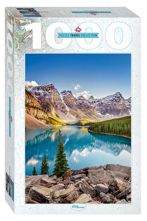 Comprar Puzzle Step Puzzle Lago Moraine Canadá De 1000 Piezas