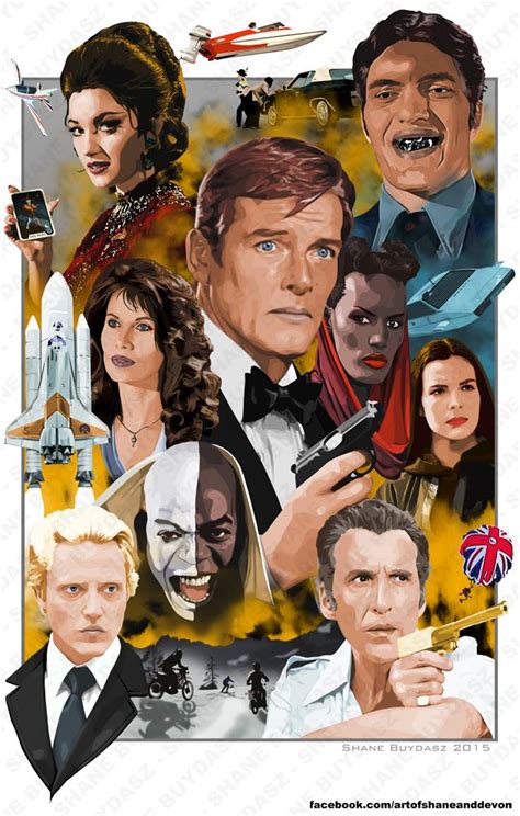 Sir Roger Moore As 007 James Bond Fan Art 40584140 Fanpop