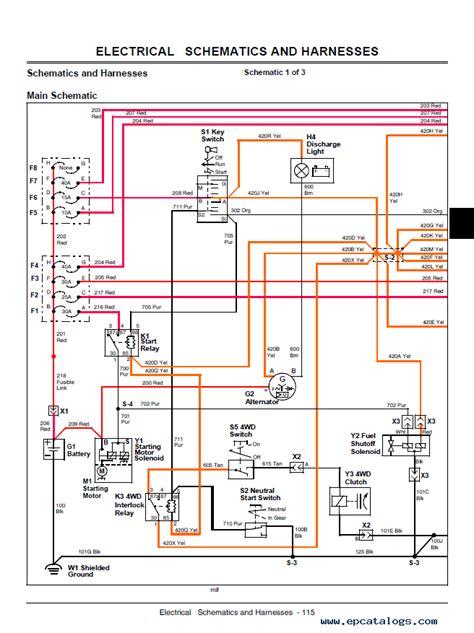 John Deere Gator Hpx 4x4 Wiring Diagram Wiring Diagram Pictures
