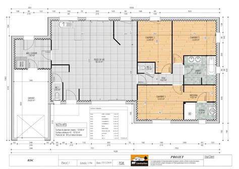 Plan Maison M Chambres Ventana Blog