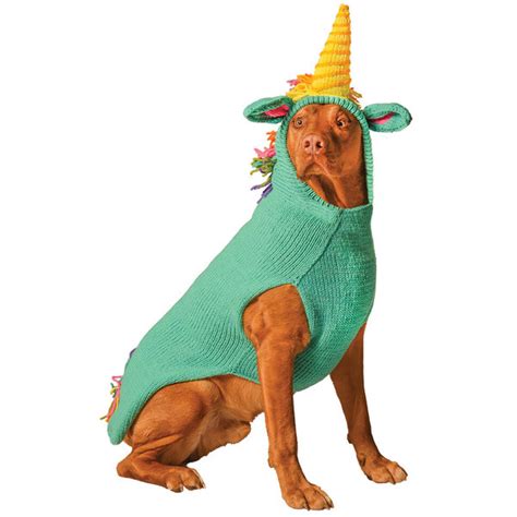 Chilly Dog Sweater Unicorn Hoodie X Small Pets West