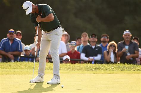 Adam Scott Carrying Two Putters At The Pga Championship