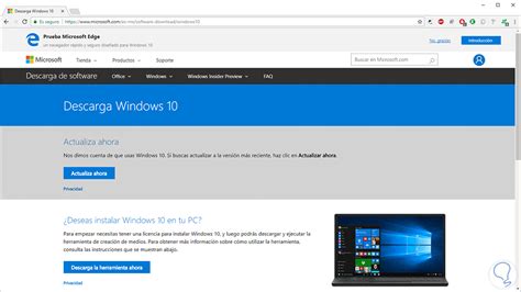 Cómo Actualizar Y Descargar Windows 10 Fall Creators Update Solvetic