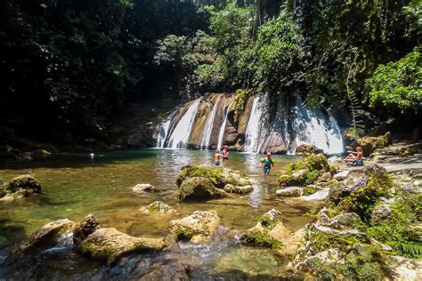 A Hidden Tropical Paradise Reach Falls Jamaica Beaches