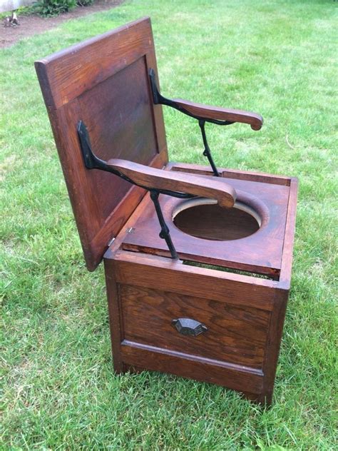 Shop our vast selection of products and best online deals. Antique Wooden Chamber Pot Commode Chair Toilet Box Seat ...