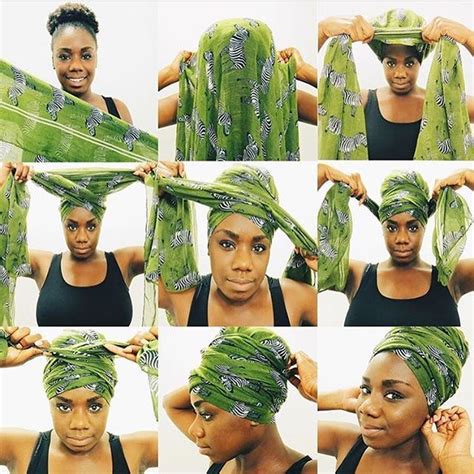 1000 Ideas About Head Wrap Tutorial On Pinterest Dread Beads Hair Wrap Scarf Hair Scarf