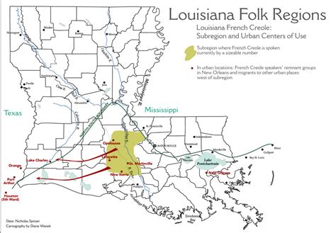 Maps Of Louisianas Living Traditions