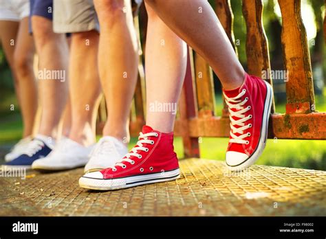 Close Up Young Boys Legs Hi Res Stock Photography And Images Alamy