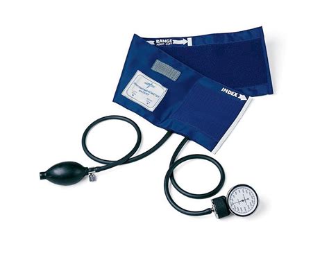 Medline Handheld Aneroid Sphygmomanometer Manual Blood Pressure Cuff