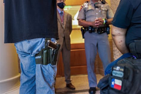 Permitless Carry Of A Handgun In Texas Nearly Law After Senate Oks Bill