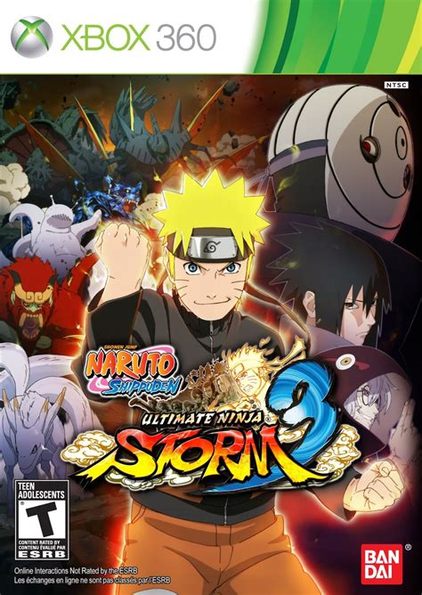 Naruto Shippuden Ultimate Ninja Storm 3 Xbox360 Oitestando