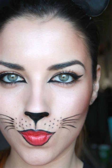 Maybe you would like to learn more about one of these? Cat halloween makeup, Bunny makeup, Halloween makeup easy
