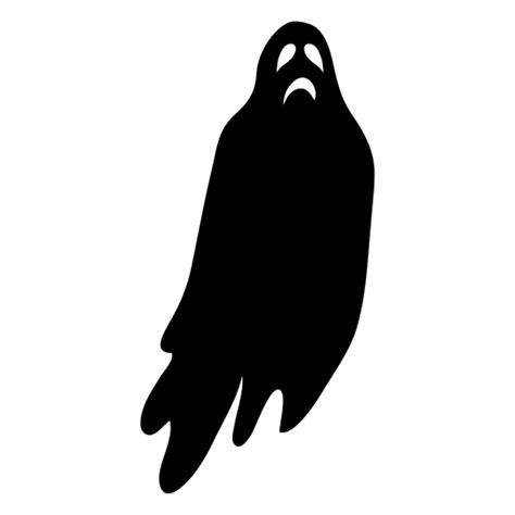Black Ghost Silhouette 7 Transparent Png And Svg Vector File