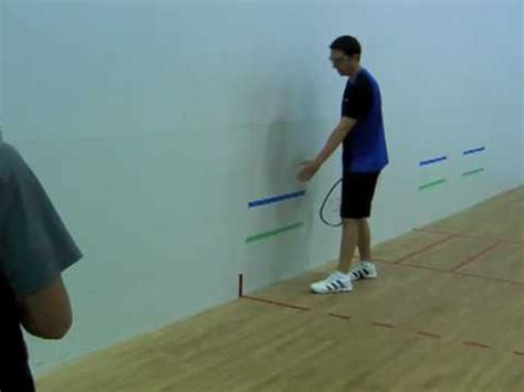 So what exactly is racquetball? How to Play Racquetball: Backhand Pinch - YouTube
