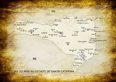 MAPAS DE SANTA CATARINA Geografia Total