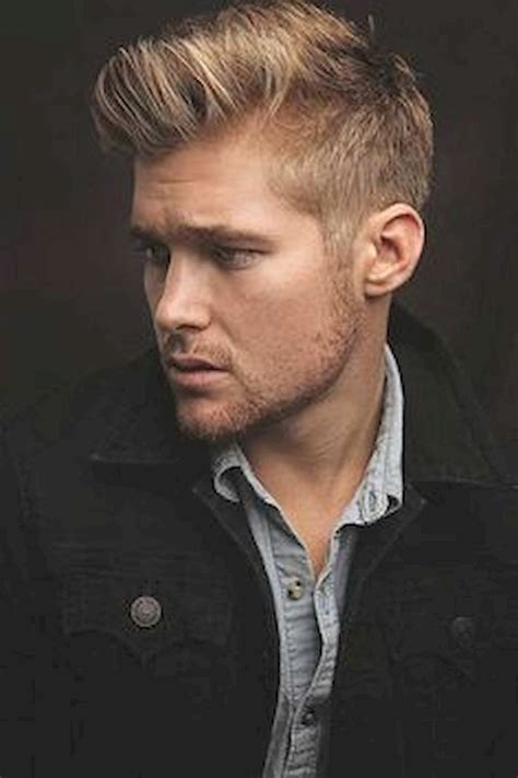 Awesome Simple But Trendy Short Blonde Haircut For Men Https