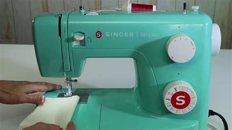 Singer Simple 3223 12 Holding Threads When Starting To Sew Youtube