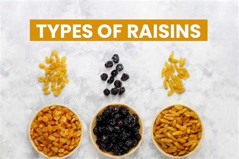 Types Of Raisins Kismis That You Might Not Know