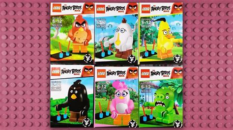 Lego The Angry Birds Movie Minifigures Knock Off Lebq 1774 Youtube