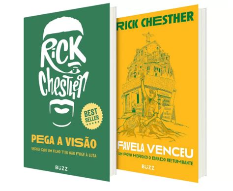 Kit 2 Livros Pega A Visão A Favela Venceu Rick Chesther Shopee Brasil