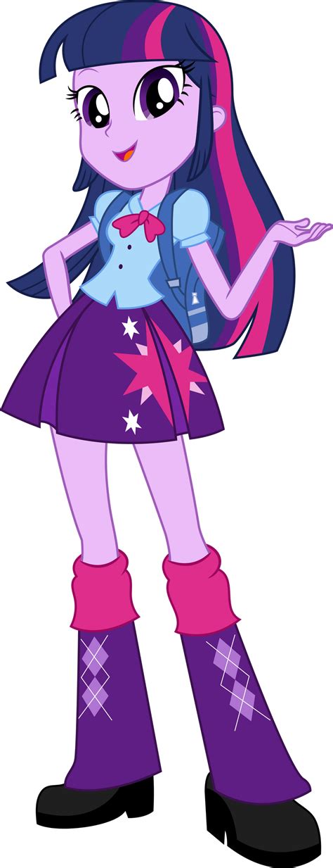 Equestria Girls Twilight Sparkle Vector By Icantunloveyou On Deviantart