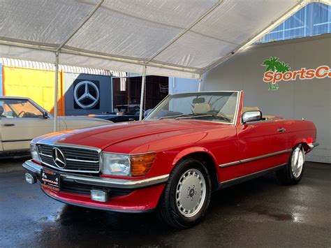 Used 1989 Mercedes Benz 560 Class 560 Sl For Sale 42750 Sportscar